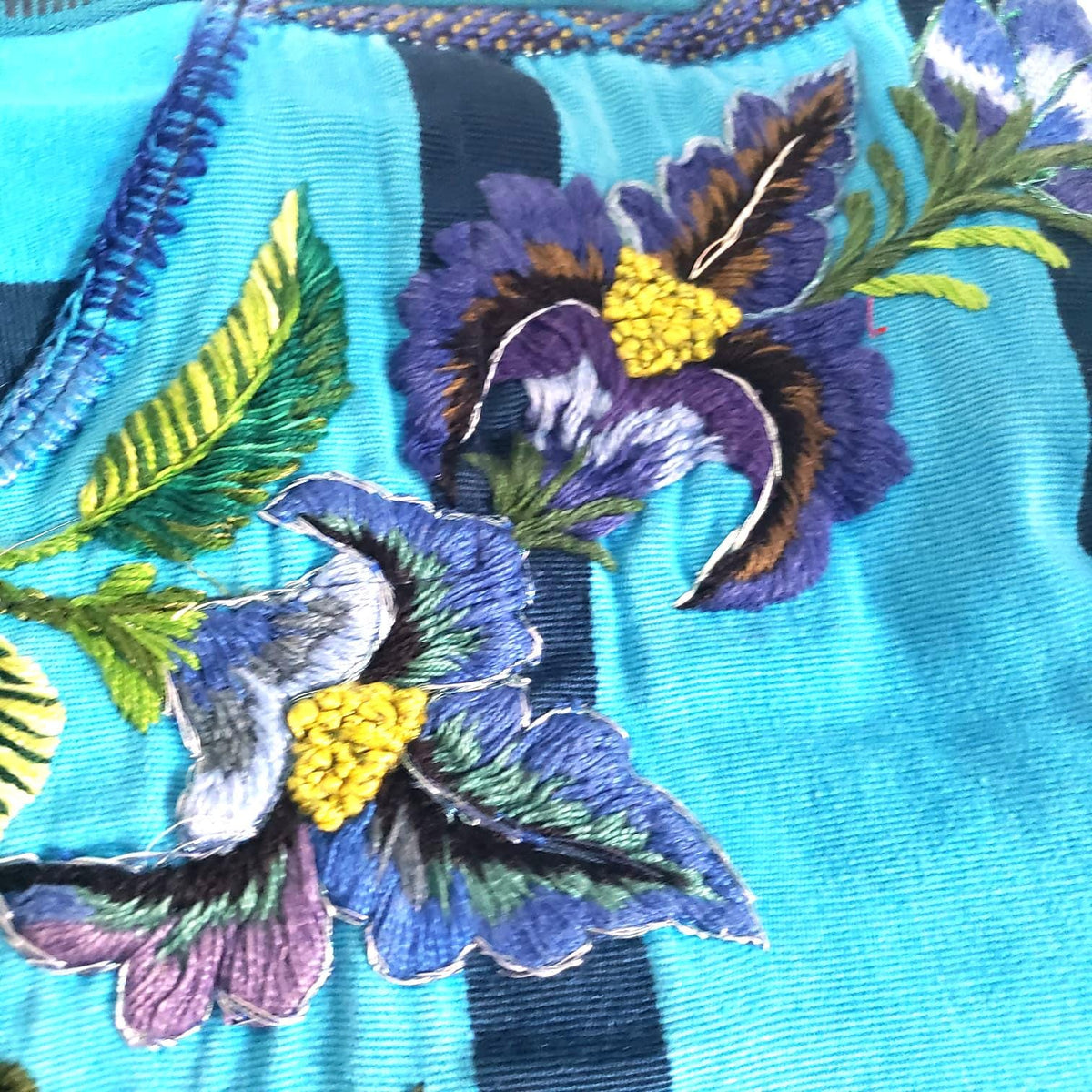 Yellow Guatemalan Lumbar Pillow Cover | Vintage Mayan Embroidered Bird Cushion | 14X18 Santiago Atitlan Upcycled Textile Pillow