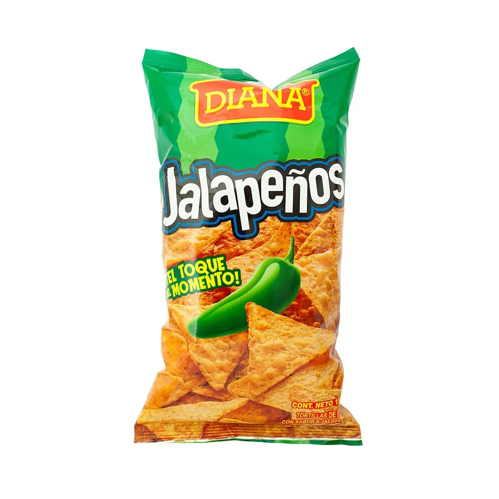 Diana Nachos jalapeño Frituras de Maiz Nachos - Mayan Fair Trade 