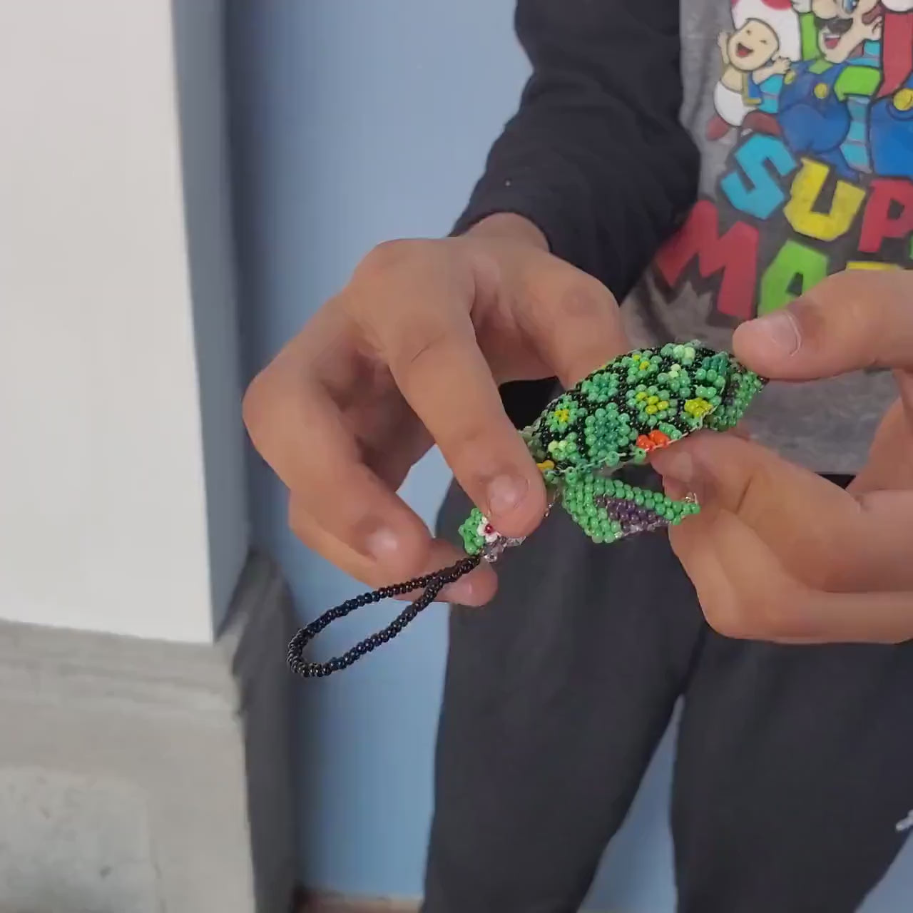 Beaded Turtle Ornament: Czech Glass, Mayan Fair Trade