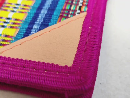Guatemalan woven cover TEXTILE NOTEBOOK