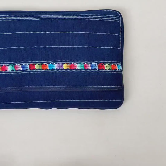 Embroidered Laptop Case: Guatemalan Fair Trade Padded Sleeve