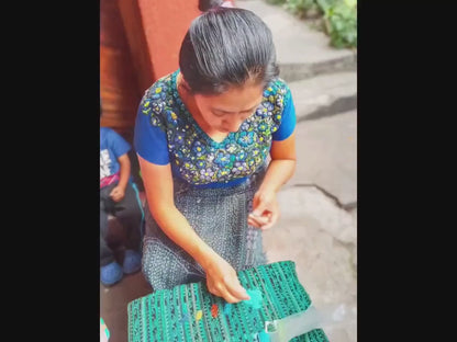 Beaded Hummingbird Ornament: Czech Glass, Fair Trade Mayan Art