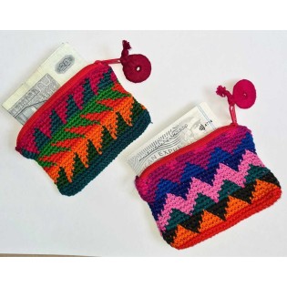 Guatemalan handmade Crocheted purse