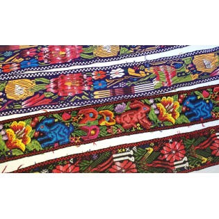 Vintage unique Guatemala handmade weaved cotton tocoyal